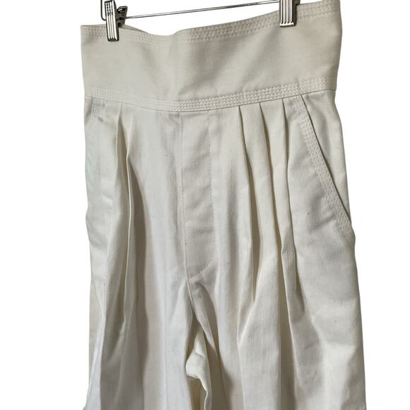 Marc Jacobs Runway White Wide-Leg Pants NWT - Picture 4 of 10